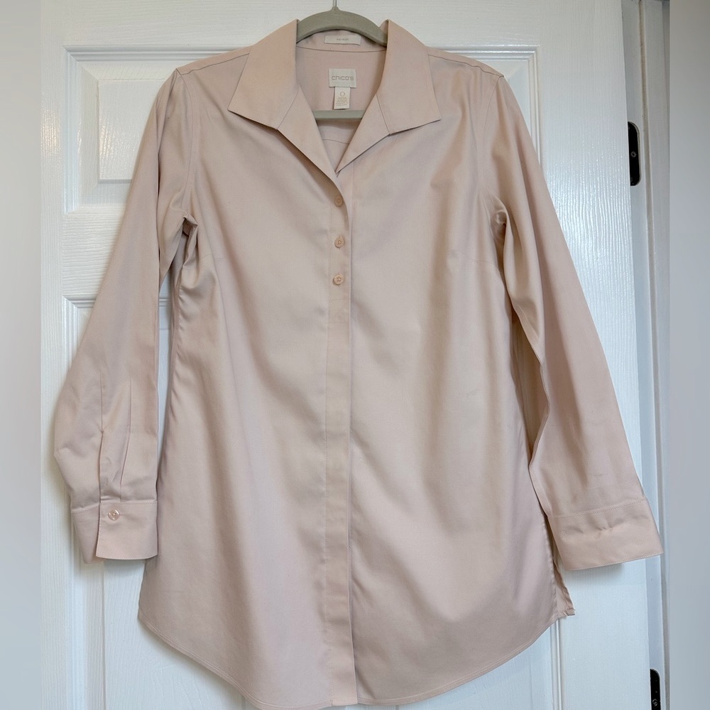 Chico’s no iron tunic shirt